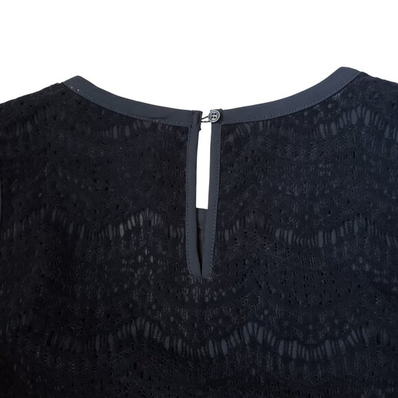 NWT Loft Velvet Lace/Cutout Dressy Sleeveless Top Size XS - Picture 4 of 11